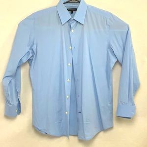 Banana Republic Light Blue Stretch Slim Fit Button Down Size Medium